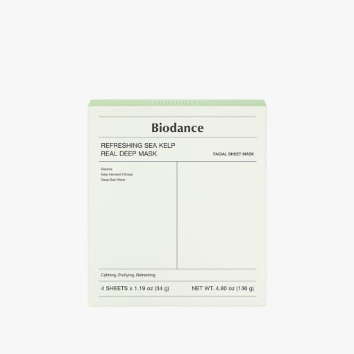 Biodance Refreshing Sea Kelp Real Deep Mask 34g X 4ea - LUUELA