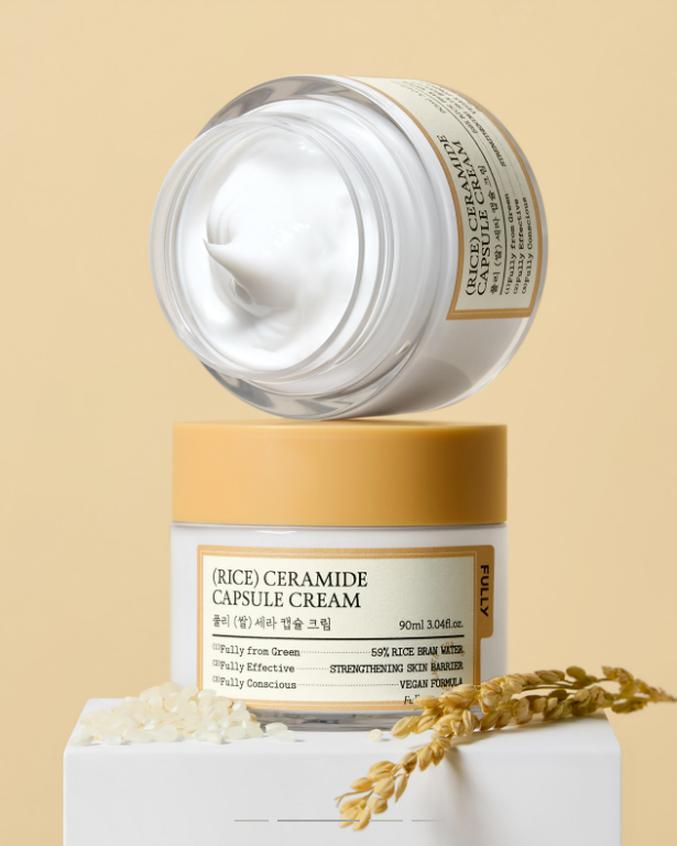 FULLY RICE CERAMIDE CAPSULE CREAM 90ml - LUUELA