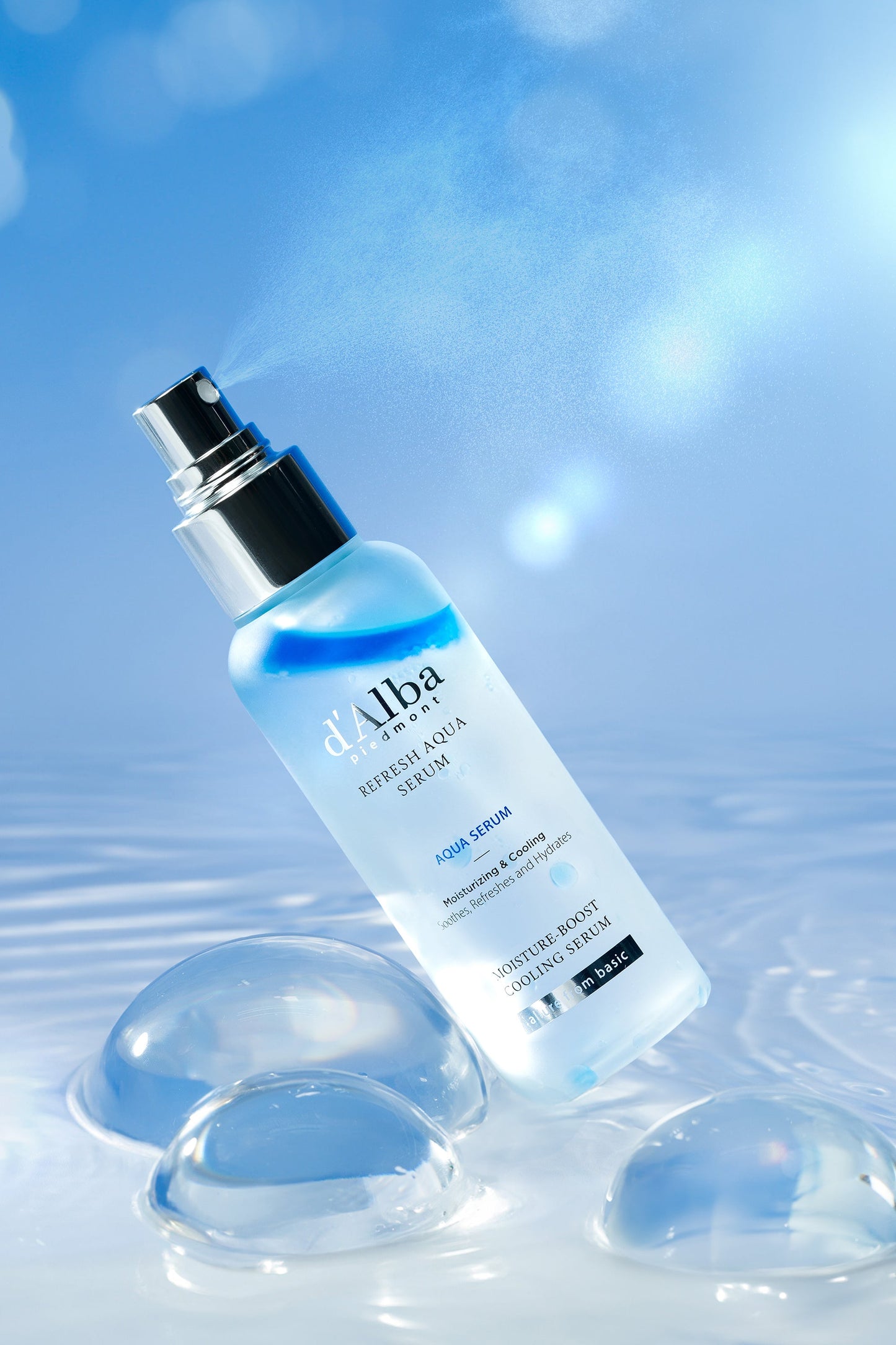 d'Alba White Truffle Refresh Aqua Serum (Moisturizing & Cooling) 100ml - LUUELA