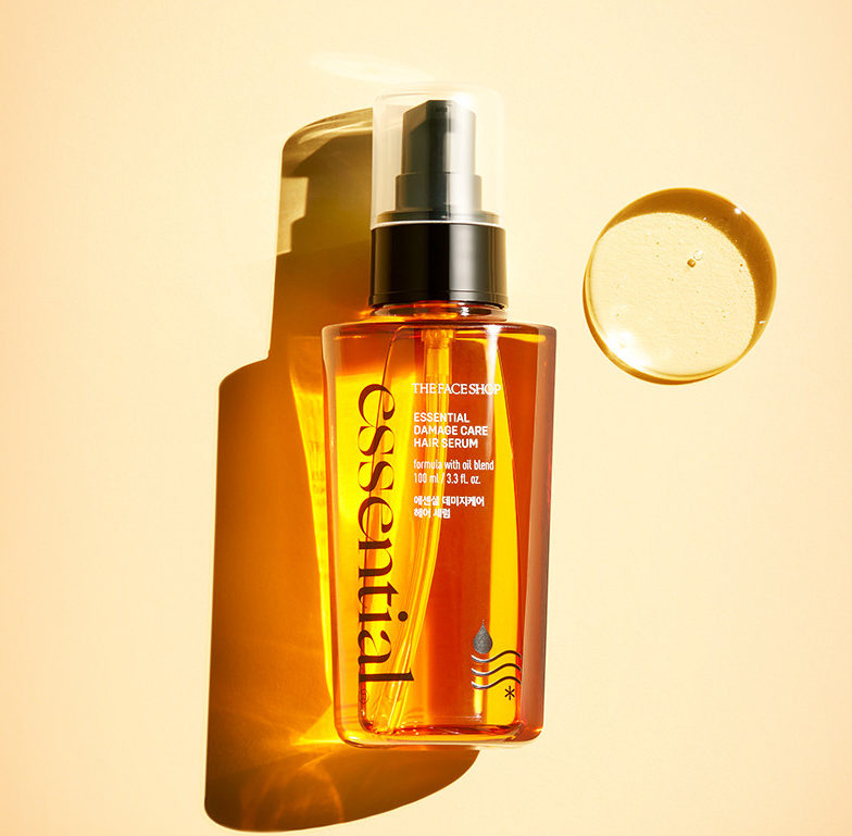 THE FACE SHOP Essential Damage Care Hair Serum 100ml - LUUELA