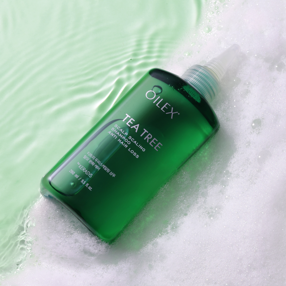 Kerasys Oilex Tea Tree Scaling Shampoo 280ml - LUUELA