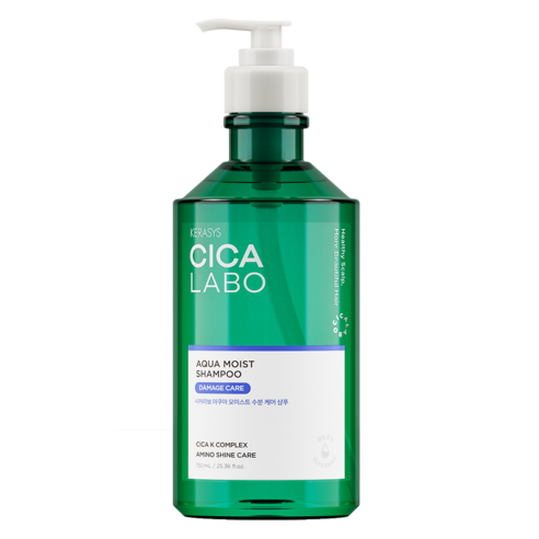 Kerasys CICA LABO Aqua Moist Shampoo 750ml - LUUELA