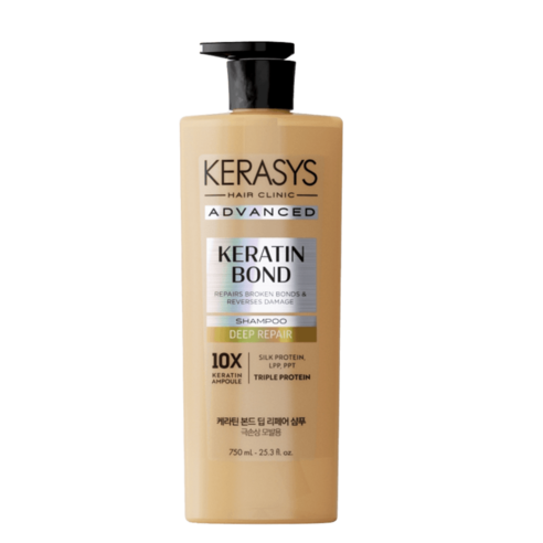 Kerasys Advanced Keratin Bond Shampoo 750ml (4-type) - LUUELA