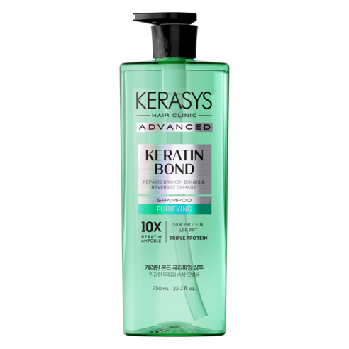 Kerasys Advanced Keratin Bond Shampoo 750ml (4-type) - LUUELA