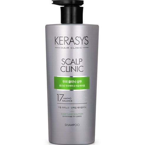 Kerasys SCALP Hair Clinic Shampoo (For Normal and Dry Scalp) 750ml - LUUELA
