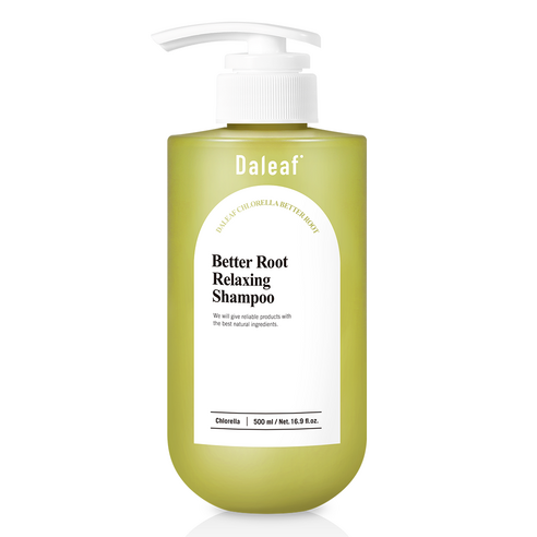 Daleaf Chlorella Better Root Relaxing Shampoo 500ml - LUUELA