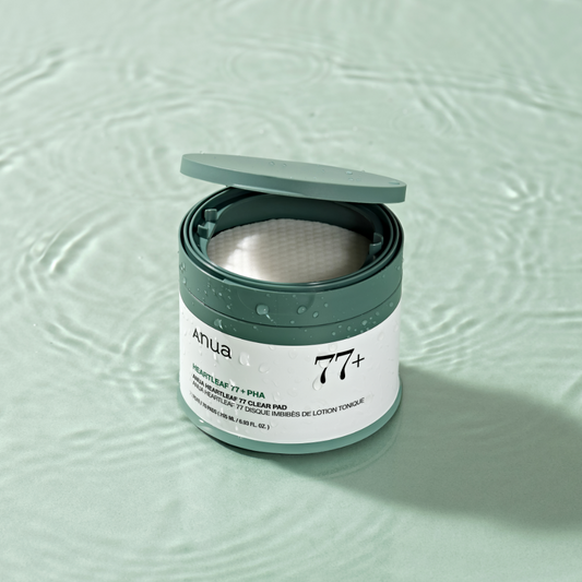 Anua HEARTLEAF 77 CLEAR PAD 70ea(150ml) - LUUELA