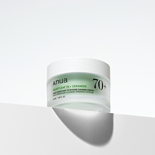 Anua HEARTLEAF 70% INTENSE CALMING CREAM 50ml - LUUELA