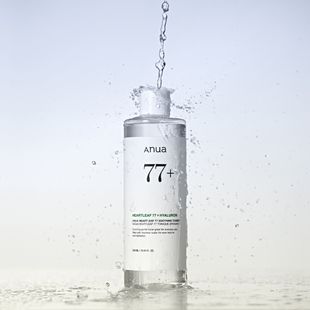 Anua HEARTLEAF 77% SOOTHING TONER 500ml - LUUELA
