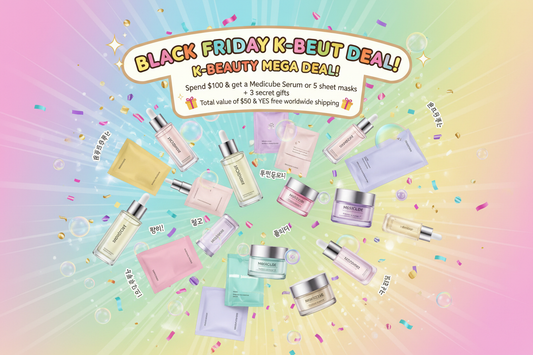 Black Friday Mega Deal in K-Beauty 10-30 % off all products!