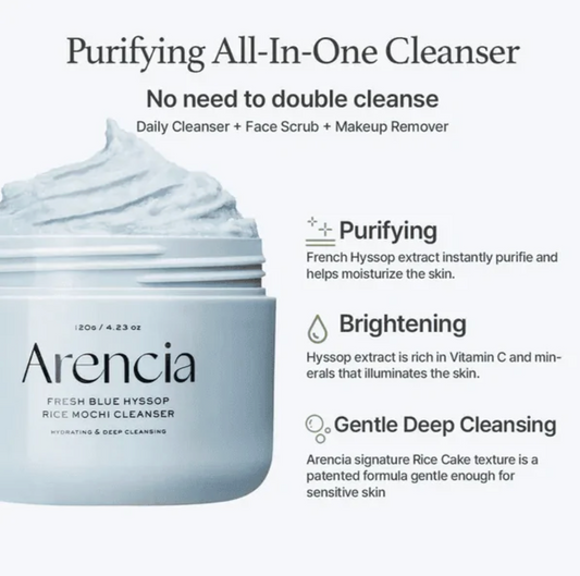 Arencia Royal Blue Hyssop Cleanser 120g