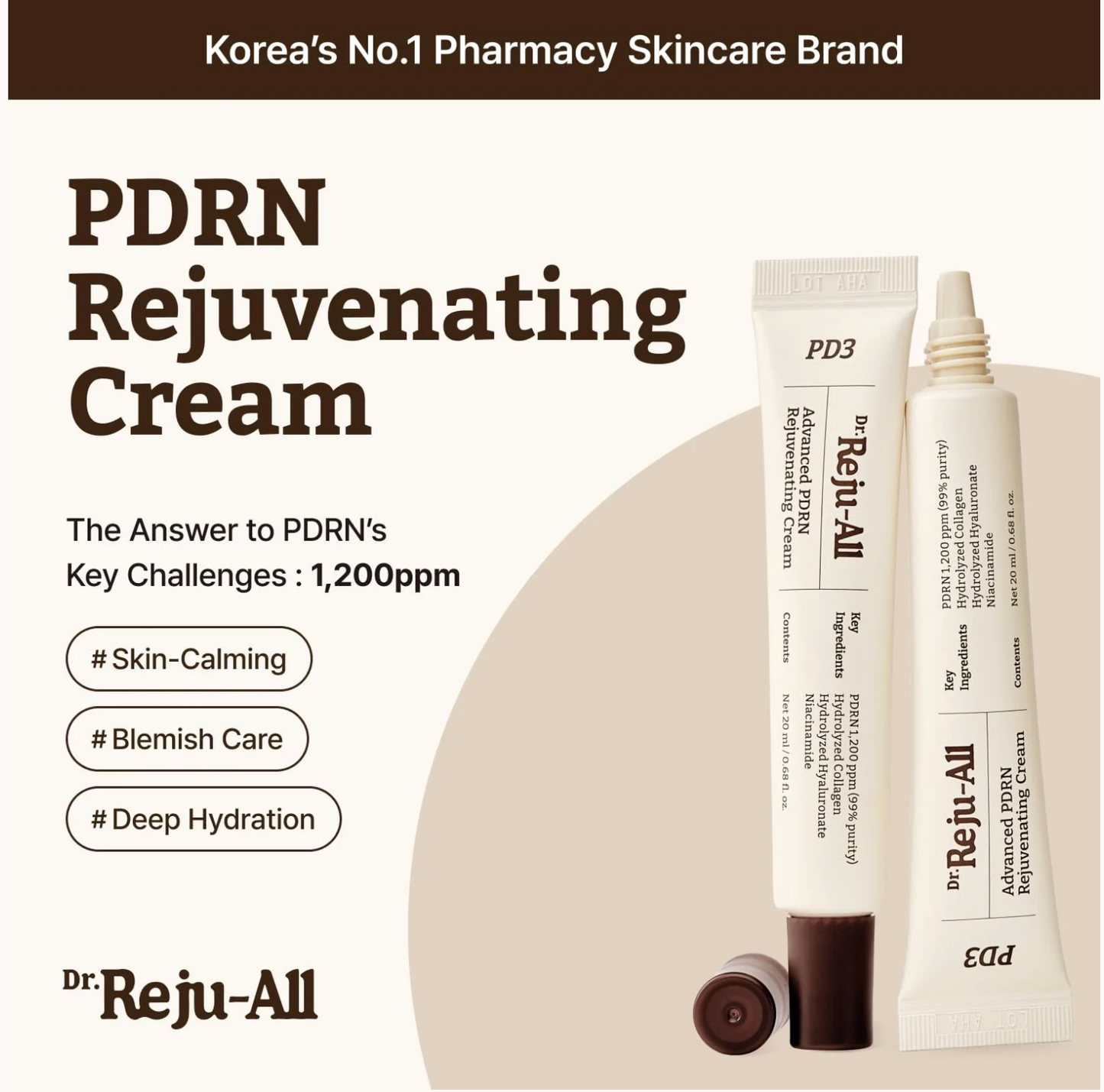 Dr.Reju-All Advanced PDRN Rejuvenating Cream 30ml