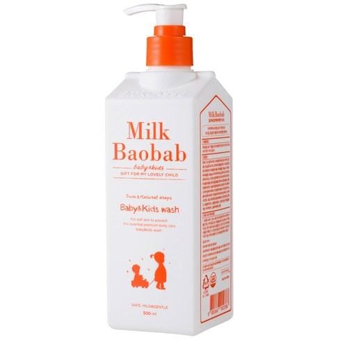 BIOKLASSE MILK BAOBAB Baby & Kids Wash 500ml - LUUELA