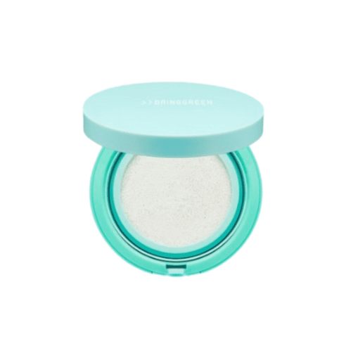 BRINGGREEN Tea Tree Cica Tone Up Sun Cushion SPF50+ PA++++ 15g - LUUELA