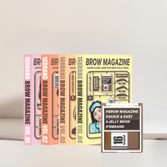 16BRAND 16 Brow Magazine Eyebrow (3colors) - LUUELA
