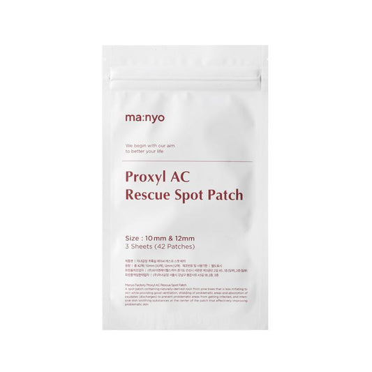 Manyo Factory Proxyl AC Rescue Spot Patch (1pack, 10mmx30ea+12mmx12ea) - LUUELA