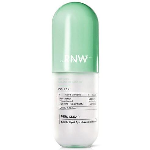 RNW DER. CLEAR Gentle Lip & Eye Makeup Remover 120ml - LUUELA
