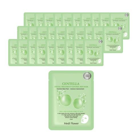 Mediflower Special Treatment Control Skin Sheet Mask Centella 23ml x 30ea - LUUELA