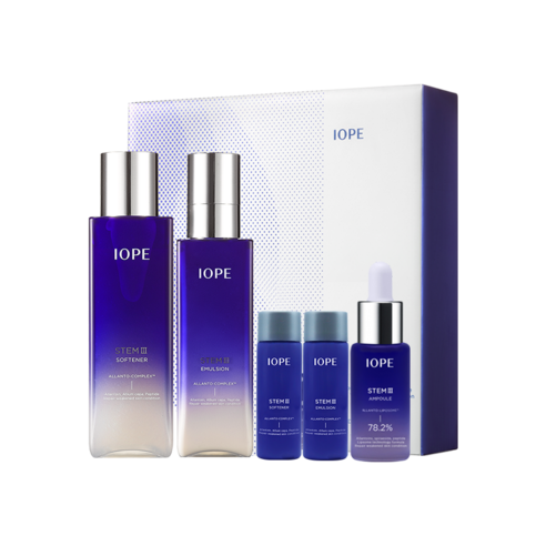 IOPE Stem 3 Softener & Emulsion Skincare SET - LUUELA
