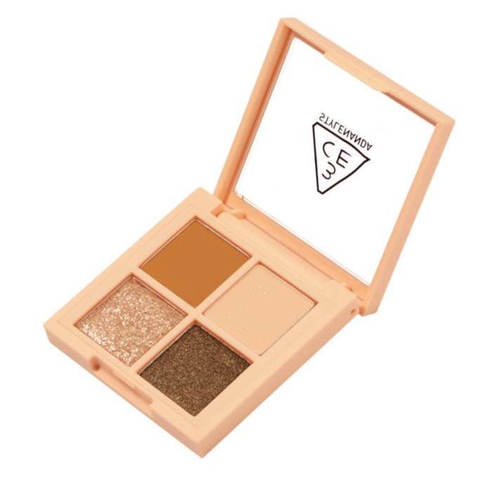 3CE MINI MULTI EYE COLOR PALETTE 3.5g #ALMOND FUDGE - LUUELA
