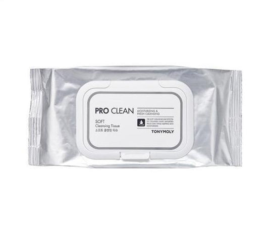 TONYMOLY Pro Clean Soft Cleansing Tissue 50ea - LUUELA