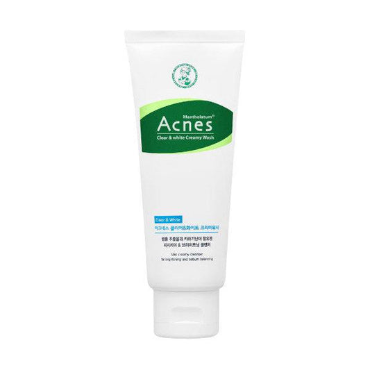 ACNES Clear and White Creamy Wash 100g - LUUELA