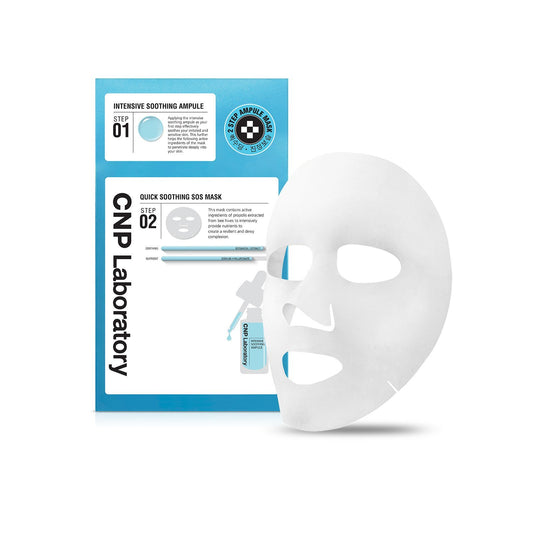CNP 2-Step Quick Soothing S.O.S Mask 1 Sheet - LUUELA
