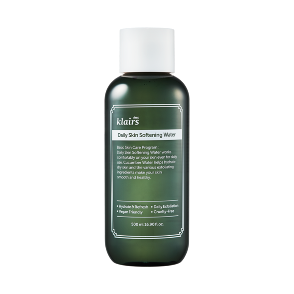 KLAIRS Daily Skin Softening Water 500ml - LUUELA