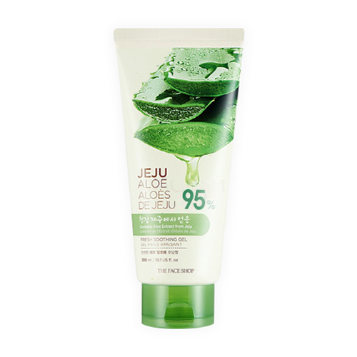 THE FACE SHOP Jeju Aloe Fresh Soothing Gel 300ml - LUUELA