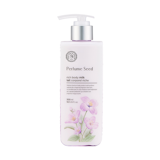 The Face Shop Perfume Seed Rich Body Milk 300ml - LUUELA