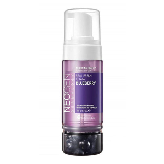 NEOGEN Real Fresh Foam Cleanser 160g #Blueberry - LUUELA
