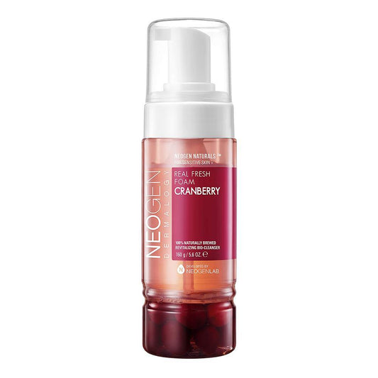 NEOGEN Real Fresh Foam Cleanser 160g #Cranberry - LUUELA