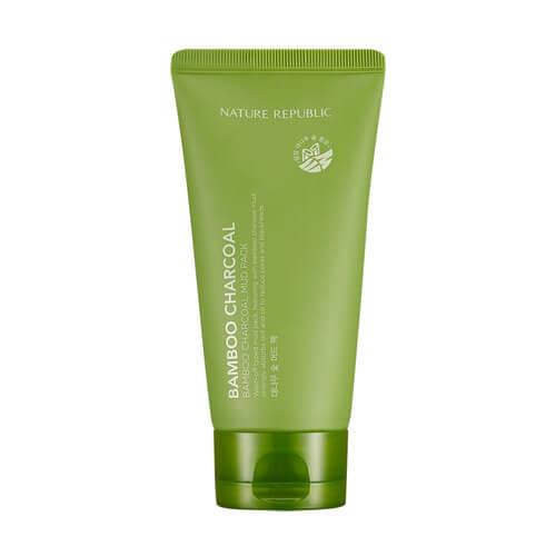 [NATURE REPUBLIC] Bamboo Charcoal Mud Pack 150g - LUUELA