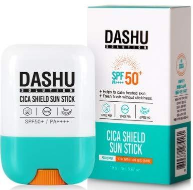 DASHU Solution Cica Shield Sun Stick SPF50+ PA++++ 19g - LUUELA