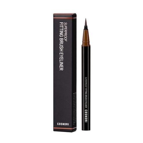 COSNORI Super Proof Fitting Brush Eyeliner 0.6g (3 Colors) - LUUELA