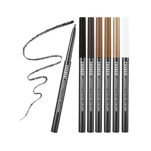 COSNORI Superproof Fitting Gel Eyeliner Pencil 0.13g (6 Colors) - LUUELA