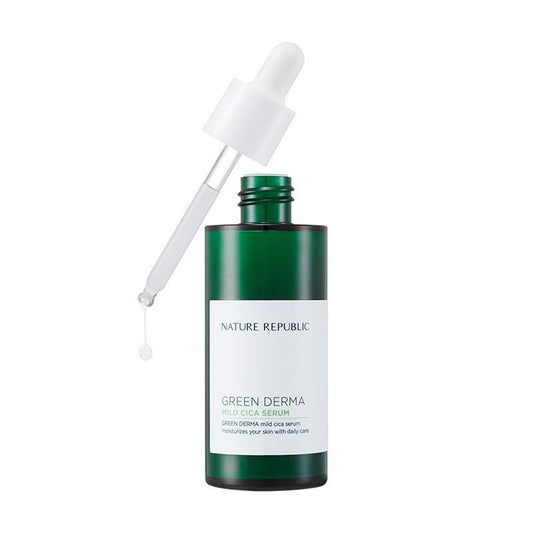 [NATURE REPUBLIC] Green Derma Mild Cica Serum 50ml - LUUELA