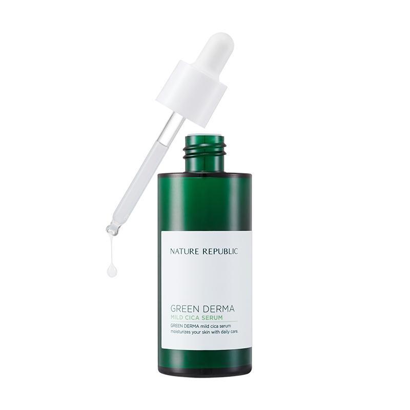 [NATURE REPUBLIC] Green Derma Mild Cica Serum 50ml - LUUELA