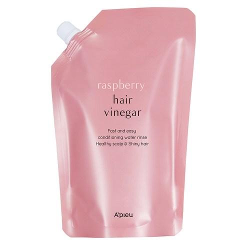 [A'pieu] RASPBERRY HAIR VINEGAR Refill 400ml - LUUELA