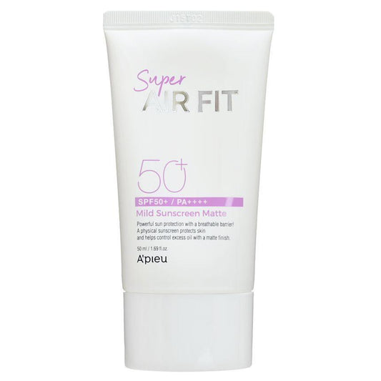[A'pieu] Super Air Fit Mild Sunscreen Matte EX SPF50+ PA++++ 50ml - LUUELA