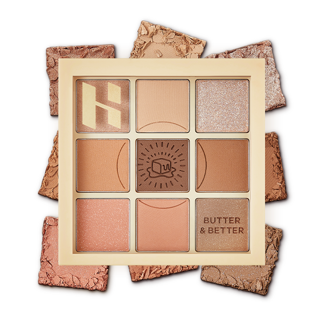 [HOLIKA HOLIKA] My Fave Mood Eye Palette Butter&Better Collection 8g #ANG BUTTER - LUUELA