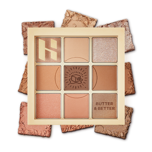[HOLIKA HOLIKA] My Fave Mood Eye Palette Butter&Better Collection 8g #ANG BUTTER - LUUELA