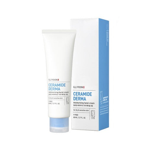 ILLIYOON Ceramide Derma Moisturizing Facial Cream 80ml - LUUELA
