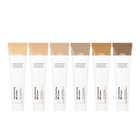 PURITO Cica Clearing BB Cream 30ml - LUUELA