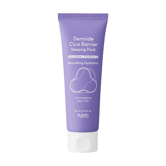 PURITO Dermide Cica Barrier Sleeping Pack 80ml - LUUELA
