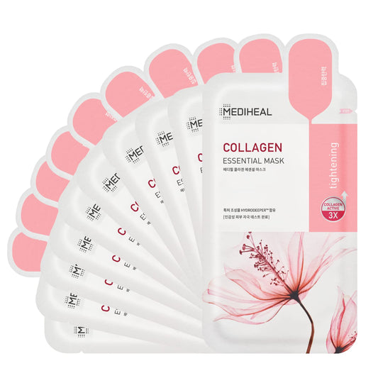 MEDIHEAL Collagen Essential Mask Sheet 10P - LUUELA