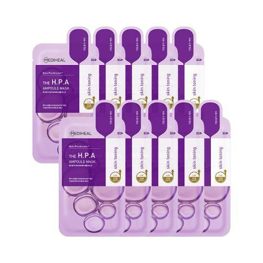 MEDIHEAL The H.P.A Ampoule Mask Sheet 10P - LUUELA