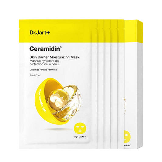 Dr.Jart+ Ceramidin Skin Barrier Moisturizing Mask 22g X 5ea - LUUELA