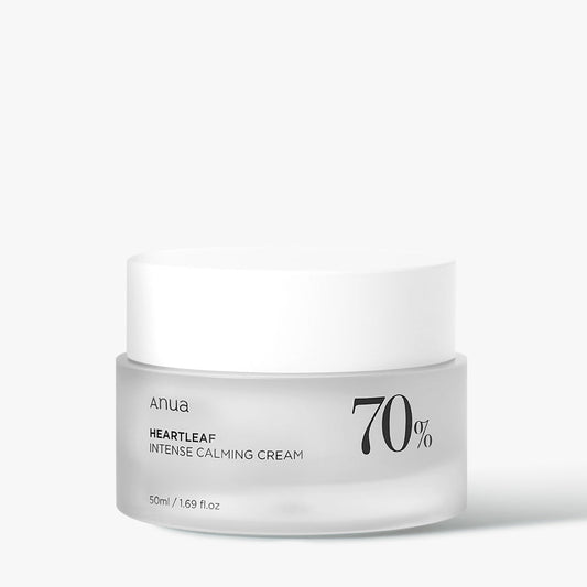 Anua HEARTLEAF 70% INTENSE CALMING CREAM 50ml - LUUELA