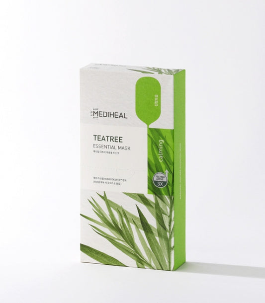 MEDIHEAL Tea Tree Care Solution Essential Mask REX 24ml X 10p - LUUELA